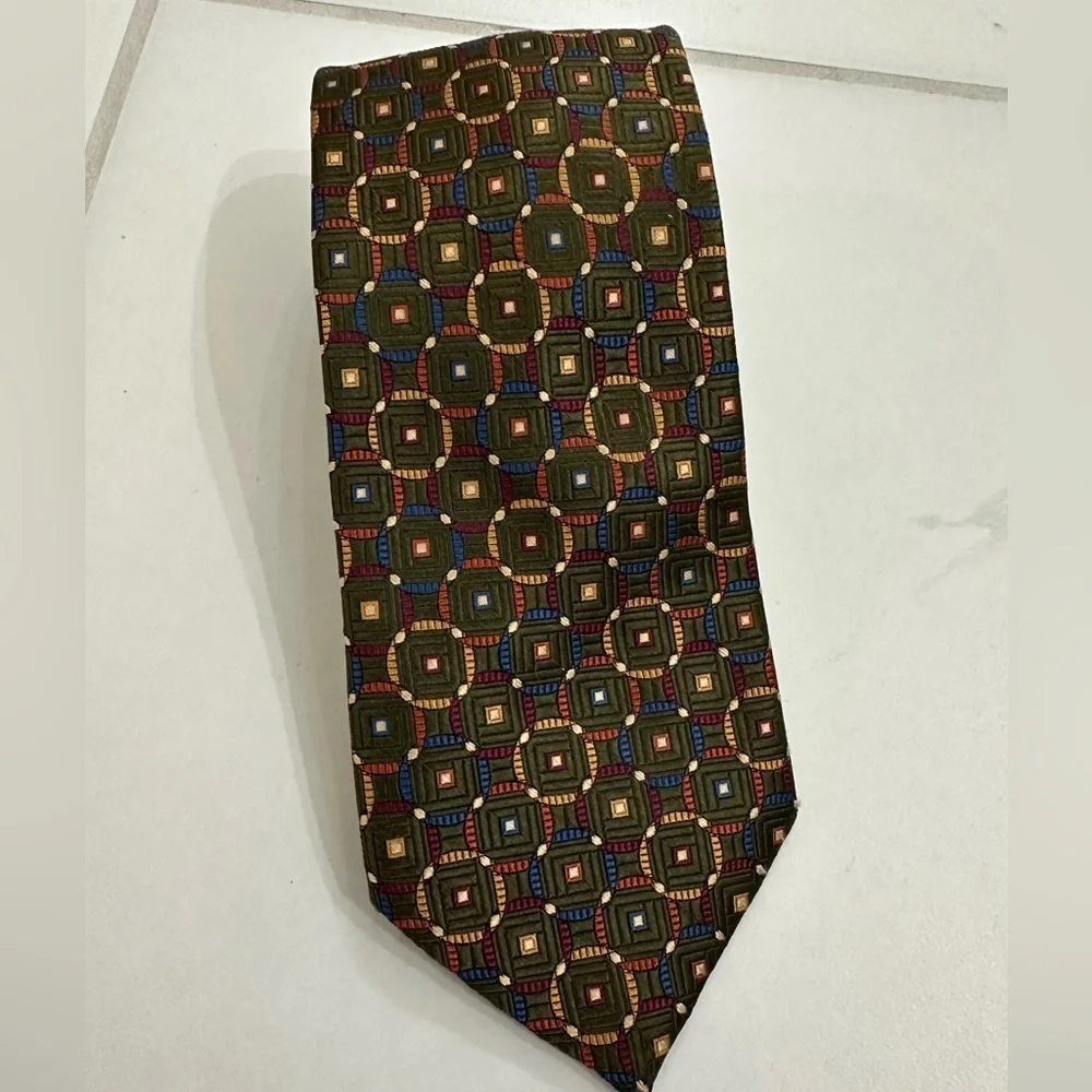 Sturbridge 100% Silk Ties - XL Length Set Of 3 - 1 New Never Worn & 2 EUC